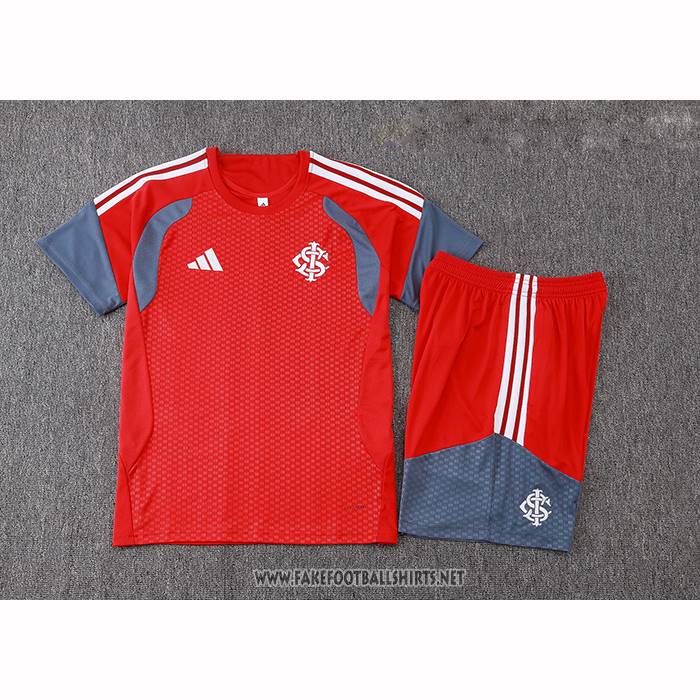 Tracksuit SC Internacional Short Sleeve 2026-2027 Red - Shorts